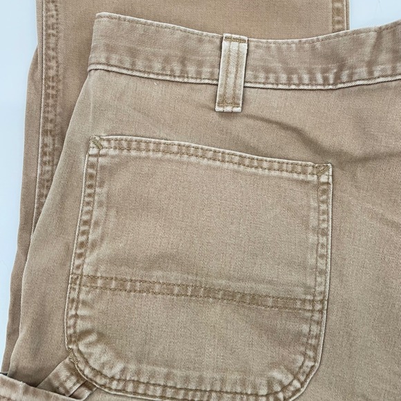 Carhartt B324 Men's Utility Work Pants 36x30 Relaxed Fit Twill Khaki Workwear US - Picture 11 of 14